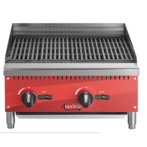 ASADOR CON PIEDRA VOLCANICA 24? AVANTCO AG24RC