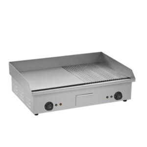 PLANCHA GRILL MITAD LISA Y MITAD ACANALAD MIGSA BN-822B