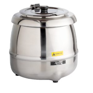 CALENTADOR REDONDO DE ACERO INOX 120V, 400W AVANTCO S30SS 11