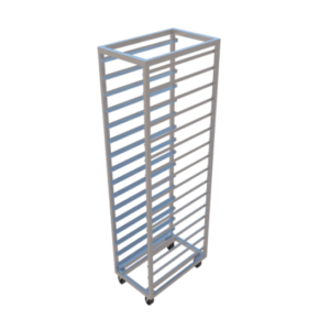 RACK ESPIGUERO PARA 18 CHAROLAS DE 0.52X0.70X1.80 MTS MOD. RE-180